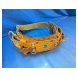 (1) Bashlin Leather Lineman Climbing Belt