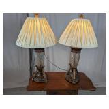 Table Lamps w/ Pleated Shades