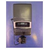 (1) RadioShack Cassette Recorder