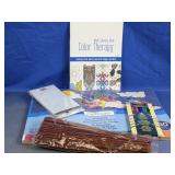 Assorted Coloring & Craft Supply Lot