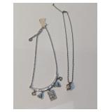 Boho-Inspired Charm & Cage Pendant Necklace Set