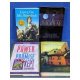 (4)Mixed Fiction & Inspirational Book Lot
