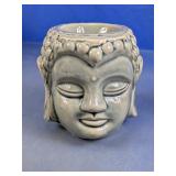 Ceramic Buddha Head Essential Oil Burner