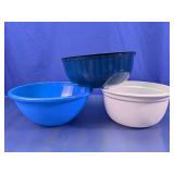 Plastic Mixing Bowls Set