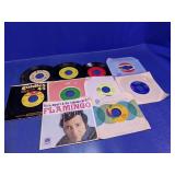Assorted Lot of 10 Vintage 45 RPM Vinyl Records