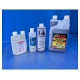 Assorted Animal Care Liquid Supply Lot