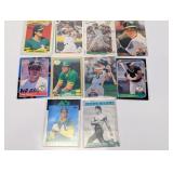 Jose Canseco MLB Baseball Trading Card Lot
