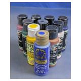 Assorted Acrylic Paint Bottles 2oz