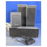 (4)Panasonic Surround Sound Speaker Set