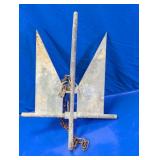Galvanized Steel Danforth Style Anchor