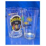 Retirement Beer Mug & Corona Extra Pint Glass