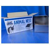 Pet Lodge Galvanized Animal Nest Box