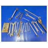 Assorted Wrench and Hand Tool Collection