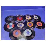 Vintage 45 RPM Vinyl Records Multi-Genre Lot