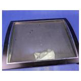 Vintage Black & Chrome Photo Picture Frame