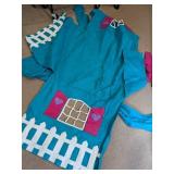 85"X90"Handmade Canvas Playhouse Tablecloth Cover