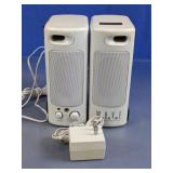 (2)Wave 691 Powered Desktop Computer Speakers