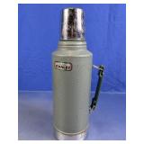 Aladdin Stanley Green Metal Thermos Bottle