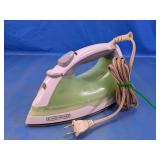 Black+Decker Steam Iron w/ Non-Stick Soleplate