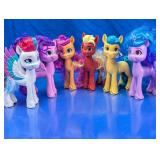 (6) My Little Pony Figures