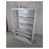 Steelcase Metal Bookcase White Shelving