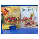 (2) Bon Appï¿½tit Cookbook Set