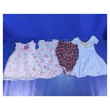 (4) Baby Girls Dress & Outfit Lot = Poppet &