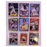 Mark McGwire Baseball Card Lot