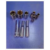 Metal Socket Set Assorted Pieces