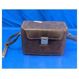 Vintage Brown Camera Carry Case
