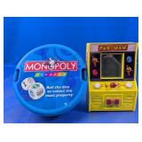 Pac-Man Mini Arcade and Monopoly Express Game