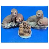 Seal and Otter Figurine Collection