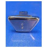 Chrome Trailer Hitch Receiver Cover