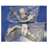 A/C Elbow Hose Fittings Lot Part FTG-134-EZ