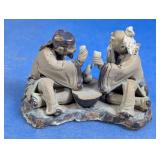 Chinese Shiwan Mudman Miniature Figurine
