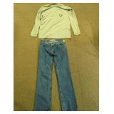 Harley Shirt & Jeans Set L 32x35