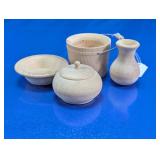 Miniature Wooden Kitchen Accessories Set