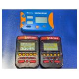 Handheld Electronic Games: Word Whiz & Yahtzee