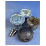 Fuel Cap Assembly With Inserts and Pins