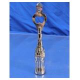 Silver Tone Coca-Cola Bottle Shaped Opener