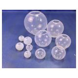 Assorted Sphere Rubber Molds