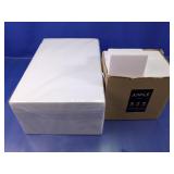 (2) Juvale White EPS Polystyrene Foam Blocks