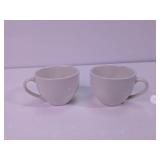 White Ceramic Coffee Cups