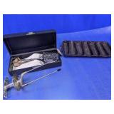 Cast Iron Corn Pan w/ Utensils Set