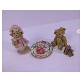 Cherished Teddies Figurine and Ornament Lot