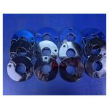 Metal Split Escutcheon Plates 3/4 IPS Chrome
