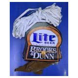 Miller Lite Brooks Dunn Cowboy Cutouts Lot