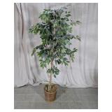 Artificial Tree in Woven Planter