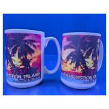 Galveston Island Texas Mugs