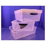 Modern Grey Stoneware Kitchen Crock